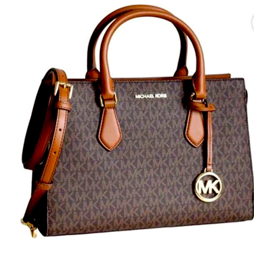Michael Kors Brown Signature Tote Bag